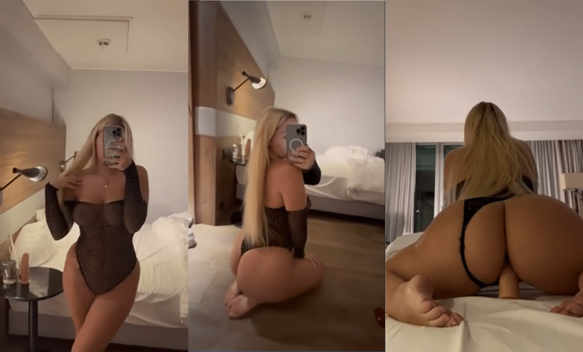 Angy Cherry Sexy Lingerie Dildo Masturbation