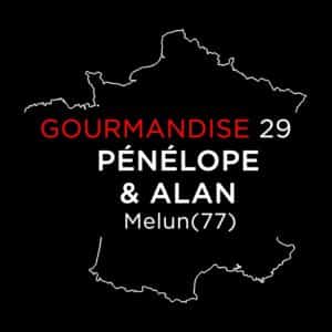Tiffany Leiddi – Gourmandise N° 29 Pénélope et Alan Melun(77)
