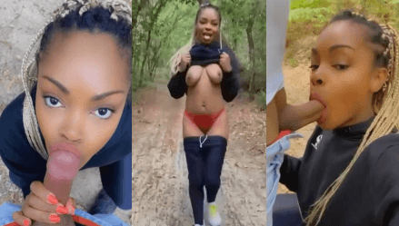 Ruby-vrose Onlyfans French – Blowjob in Forest