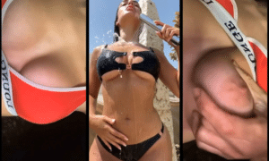 Lea Mary Onlyfans French – Boobs massage and Sexy Shower Leak