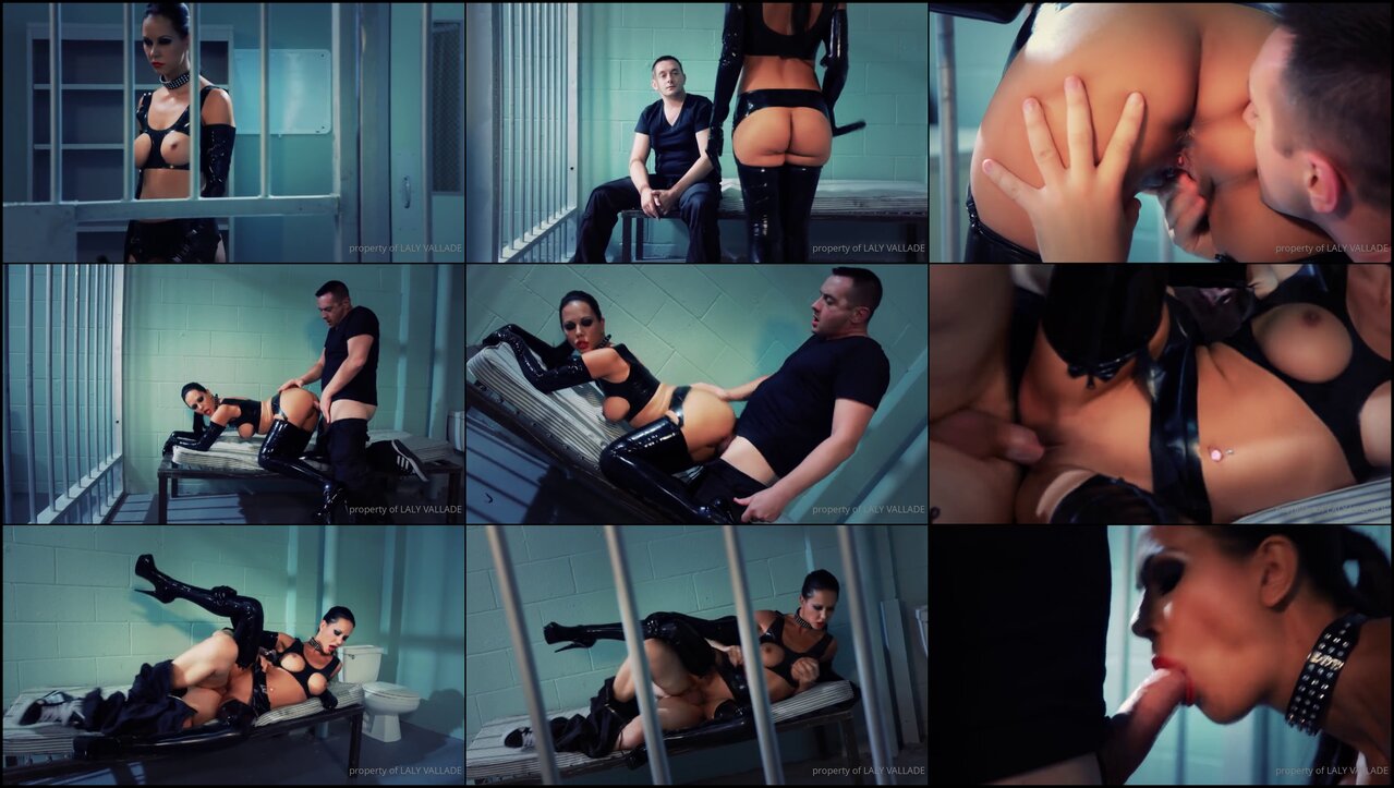 Laly Vallade un de mes fantasme – baiser dans une prison